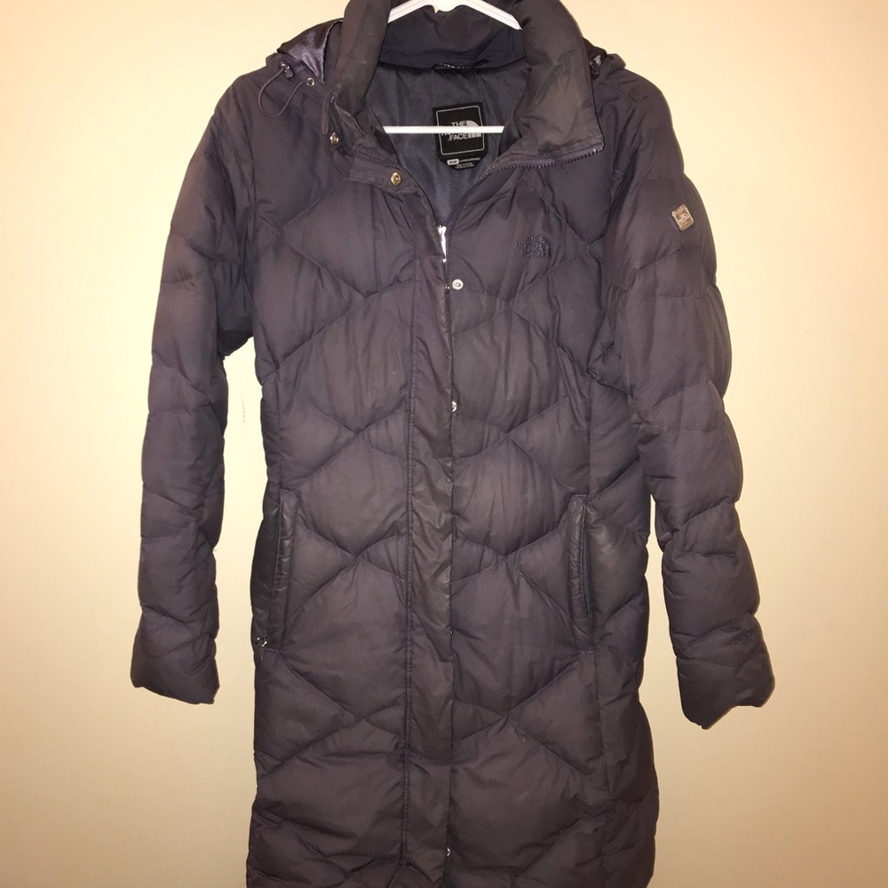 Purple North Face jacket